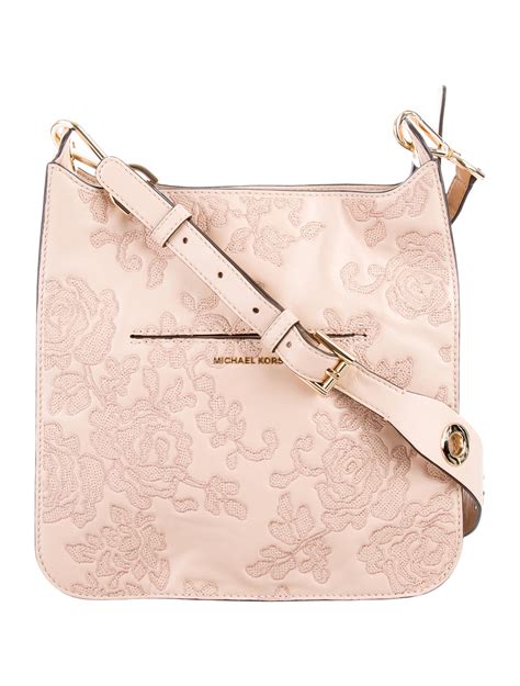 jas michael kors floral embroidered mes|Michael Kors.